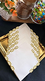 kahve yanı sunum pecete 6 lı